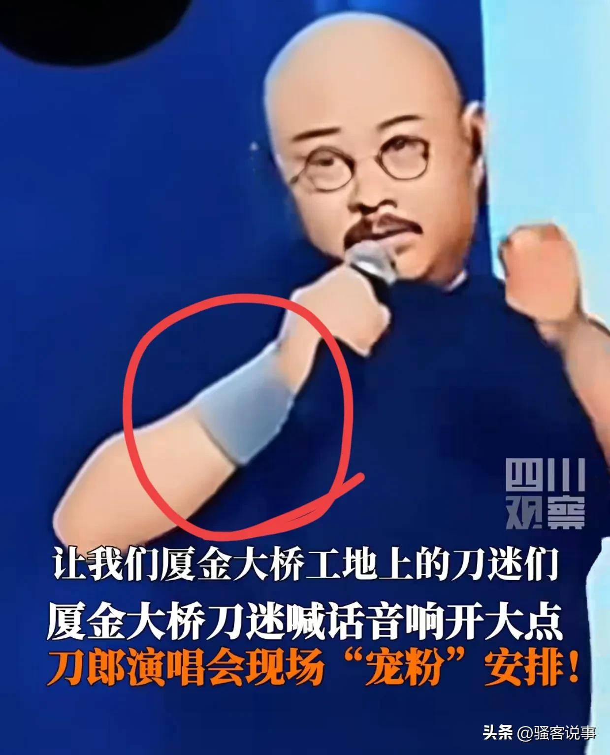 两首歌右手“护腕”格局拉满四大看点球王会首页刀郎厦门演唱会突然增加(图4)